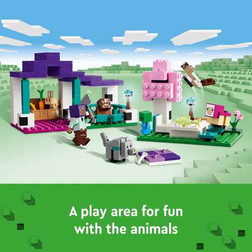 Set De Construcción Lego Minecraft The Animal Sanctuary 2125