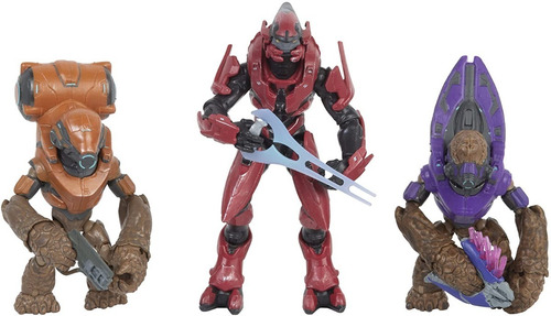 Muñecos Halo 4 Heroes & Villains 3 Figure Pack