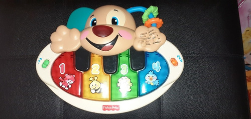 Imagen 1 de 3 de Piano Pianito Perrito Fisher Price Luces Sonido Juguete Niño