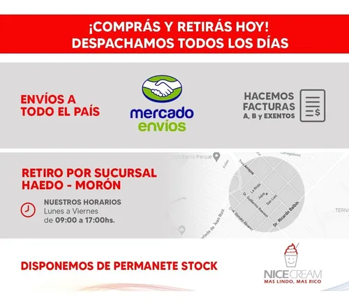 Máquina De Hielo Bolsa Sombrero Nicecream Zbl100