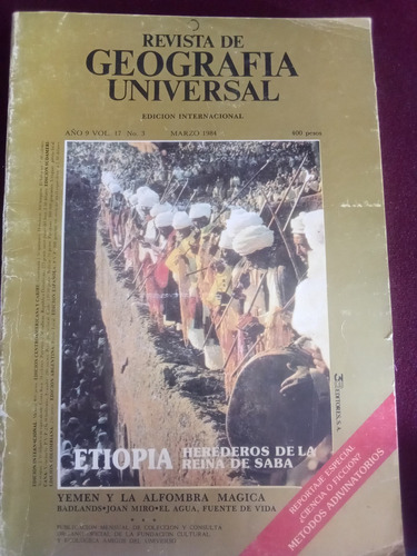 Revista De Geografía Universal / Edición Internacional