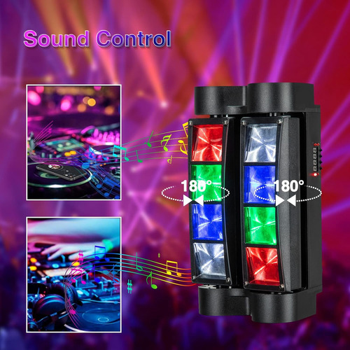 Luces De Dj Spider Moving Head, Luces De Escenario Para F...