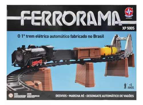 Trem Locomotiva Ferrorama XP 300 Brinquedo Clássico Estrela