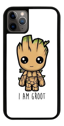 Funda Uso Rudo Tpu Para iPhone Groot Guardianes Galaxia 02