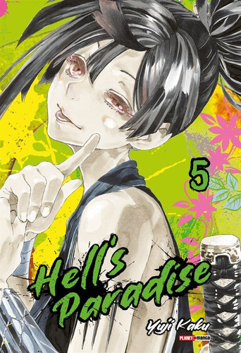 Hell's Paradise Vol. 5, de Yuji Kaku. Série Hell's Paradise, vol. 5. Editora Panini Brasil LTDA, capa mole em português, 2022