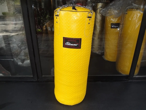 Imagen 2 de 4 de Costal Para Box De Uso Rudo Amarillo Grande Palomares Fpx