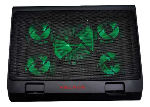 Cooler Para Laptop Xblade Glacius Gxb-h501-bk 17'' 5 Ventila