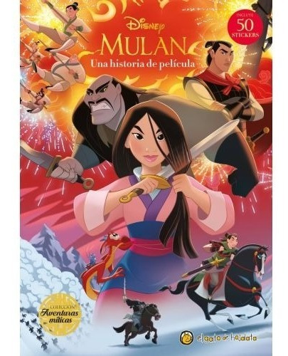 Libro Disney Mulan Aventura De Pelicula Aventuras Miticas