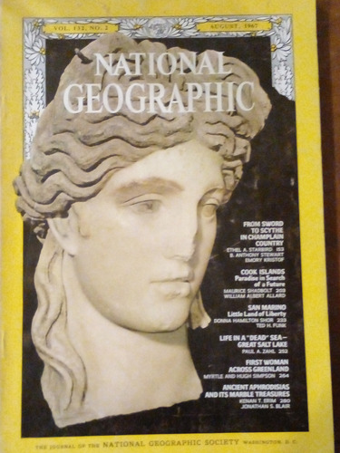 Revista National.geographic Vol.132 N 2 August 1967