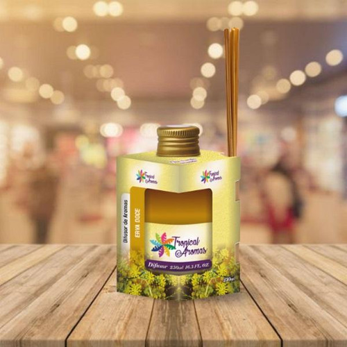 Difusor De Ambiente Aromas Erva Doce + Palitos 250ml