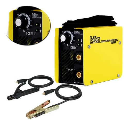 Maquina Soldar Inverter 120amp Bta Electrica Soldadora Micro