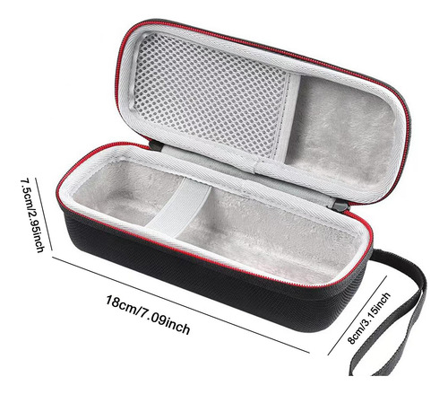 Estojo Protetor Para Barbeador Elétrico Com Zíper, Bolsa