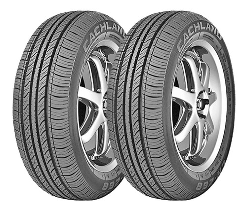 Paquete De 2 Llantas 195/70r14 Cachland Ch-268 91h Msi