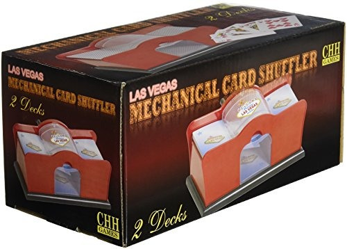 Shuffler De Cartas Con Manivela Manual (2 Cubiertas)