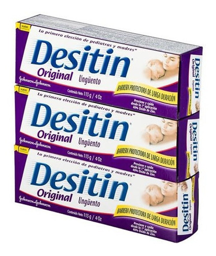 Crema Desitin Original 113g X 3 Antipaña - g a $498