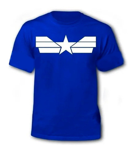 Polera Estampada Capitan America Cap Avenger *