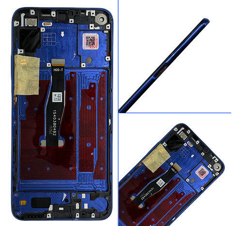 Pantalla Display Touch Lcd Y Azul Marco Para Huawei Nova 5t