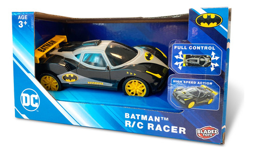Batman 35307 Vehiculo Batimovil A Radio Control Auto Dc Comics Color Negro