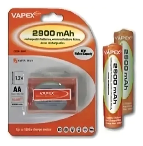 Pila Recargable Aa 1.2v 2900mah Ni-mh Vapex V001