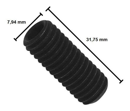 Parafuso Allen Sem Cabeça M6 X 40 E M5 X 40 - 30 Uni / Cada