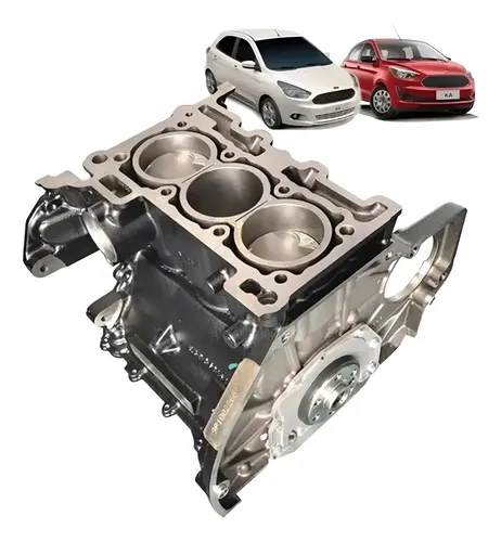 Bloco Motor Completo Ford Ka 1.0 3 Cilindros Original Ford | Frete grátis