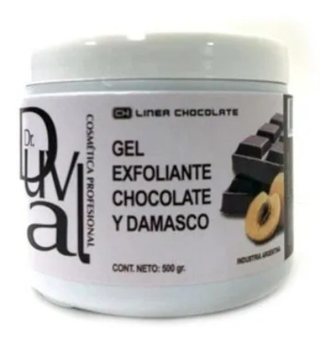 Gel Exfoliante De Chocolate Y Damasco - Dr. Duval 500g Tipo de piel Todo tipo