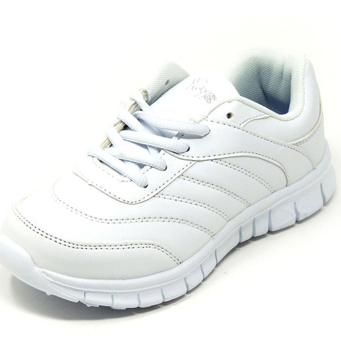 Zapatos Dep. Escolares Yoyo 16367l Blanco 24-31 Envío Gratis