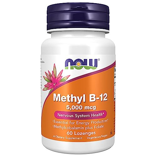 Ahora Suplementos, Metil B-12 (metilcobalamina) 5.000 R73uw