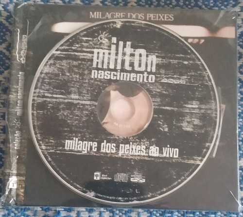 Cd Original Milton Nascimento Milagre Dos Peixes Ao Vivo