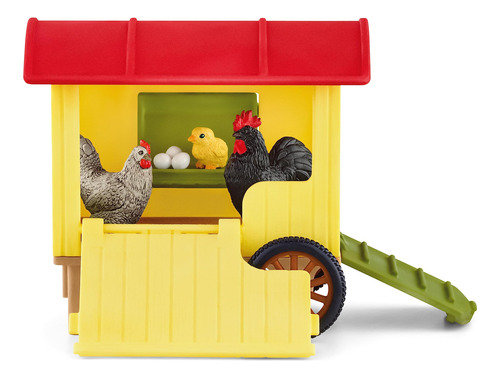 Conjunto De Brinquedos Schleich Farm World Giant 123 Peças C