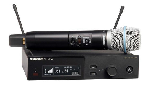 Microfone Shure Slxd2/b87a-g58 Sem Fio