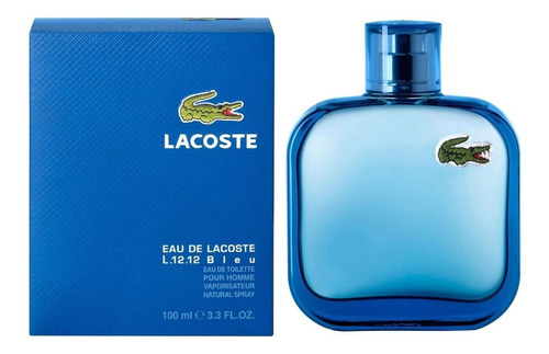 Lacoste L 12.12 Bleu 100 Ml Edt Pour Homme