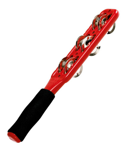 Jingle Stick Meinl Jg1 Sonajas De Mano Abs Rojo Prm