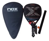Comprar Paleta Padel Paddle Nox At10 Genius Attack 18k Tapia + Reg