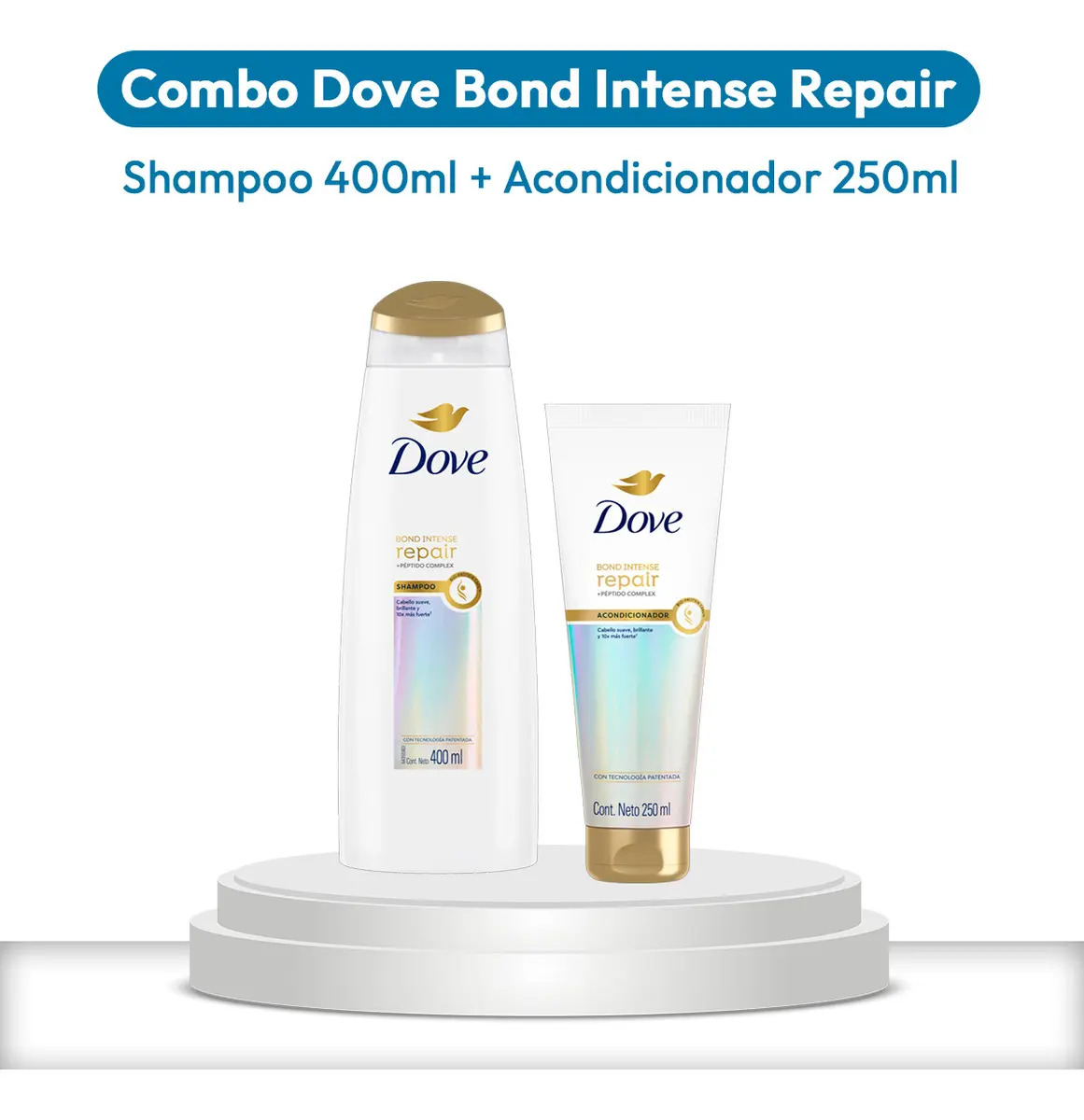Combo Shampoo +acondicionador Dove Bond Intense Repair
