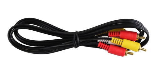 Imagen 9 de 10 de Cable Rca A Rca Y 120cm Tv Dvd Mayoreo Oferta 11-1056