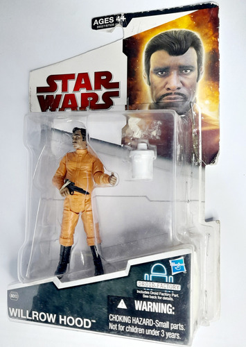 Figura Star Wars Willrow Hood Legacy Collection Reempacada