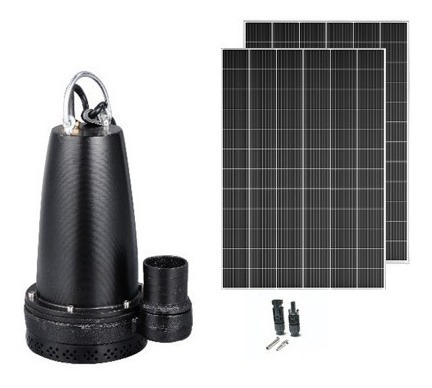 Imagen 1 de 7 de Trisol Kit Bomba Solar 10m 4000lt/h 24v Lssp