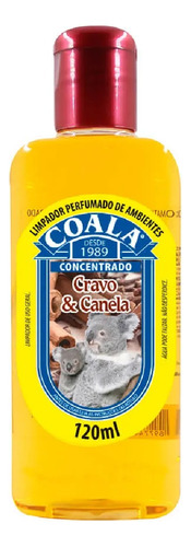 Coala limpador perfumado 120ml cravo e canela