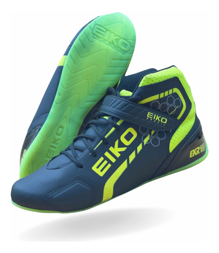 Sapatilha Kart Eiko Brazil Preto/amarelo Flúor