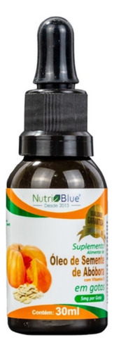 Nutriblue Óleo De Abobora em Gotas