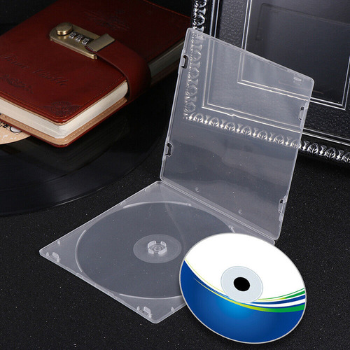 Estuche De 20 Piezas Para Cd, Caja De Almacenamiento De Dvd