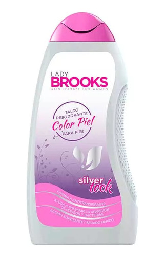 Brooks Talco Lady Silver Pies 80gr