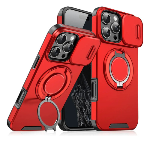 Funda Case Para iPhone Magsafe Uso Rudo De Protector Camara