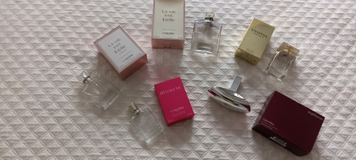 Frascos Y Cajas De 5 Perfumes Importados De 100 Ml Y 50 Ml