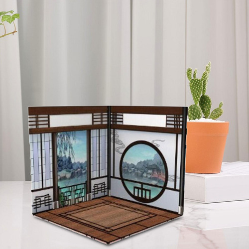 Organizador De Escena De Fondo 1:6, Modelo De Chino