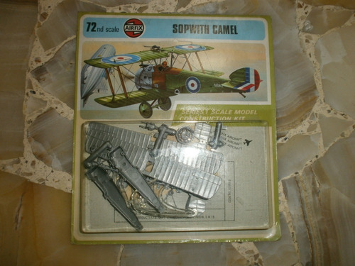 Maqueta Avion Airfix Sopwith Camel 1:72 Esc Made England ´73