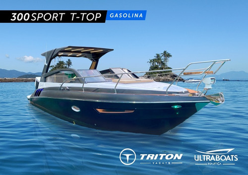 Lancha Triton 300 Sport T-top || Zero || Lançamento
