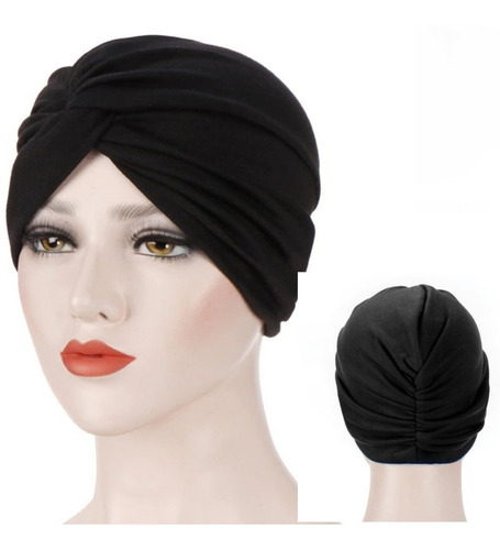 Gorro Turbante Cabello Algodón Mujer