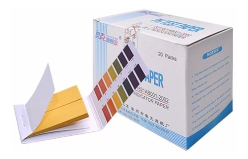 Medidor De Ph - Pack 400 Tiras - Test Rango 1 A 14 - Phmetro